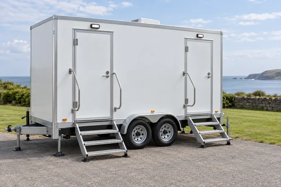 trailer portable sanitation equipment