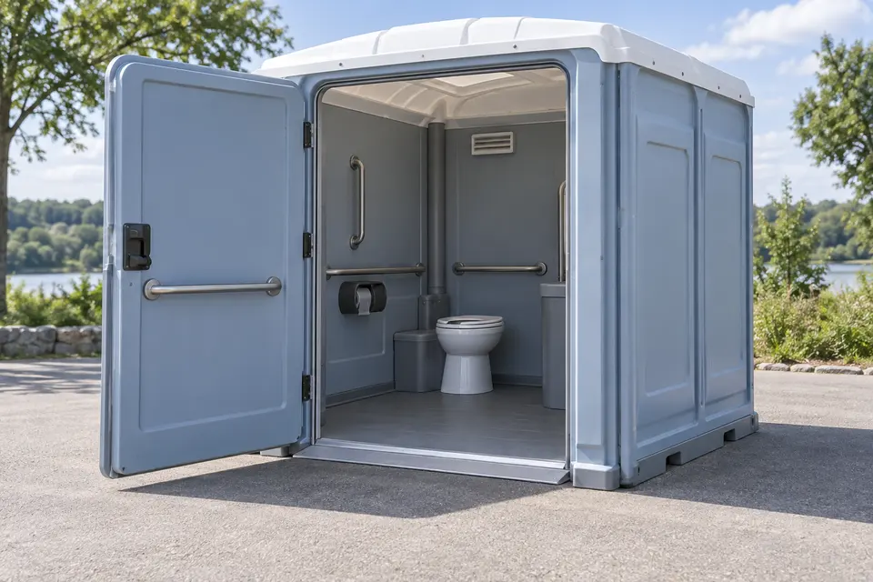 accessible portable sanitation equipment