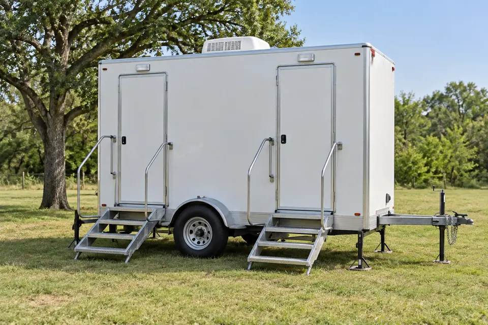 Restroom trailers & VIP facilities equipment